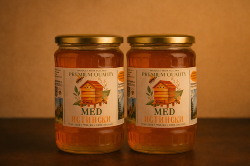 Чист Натурален Мед – Дуо Пакет